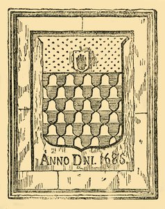 The Arms of Tichborne, 1881. av Unbekannt