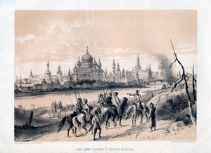 Army of Vassily før Moskva, 1800-tallet av Unbekannt