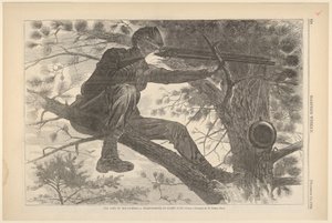 The Army of the Potomac - A Sharp-Shooter på Picket Duty Harper