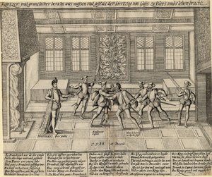 Mordet på hertugen av Guise, 1588 av Unbekannt