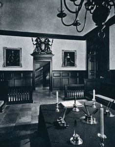 Forsamlingsrommet til House of Burgesses, c1938 av Unbekannt