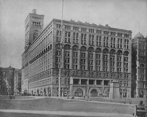The Auditorium, Chicago, c1897. av Unbekannt