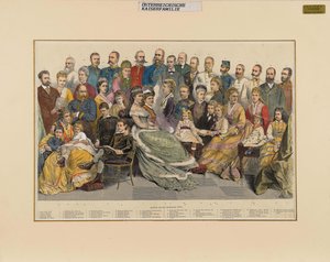 Den østerrikske keiserfamilien, 1879. av Unbekannt