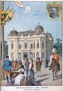 Den østerrikske paviljongen på verdensutstillingen i 1900, Paris, 1900 av Unbekannt