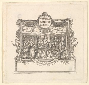 Forfatternes fordel: Pasquin, 1736. av Unbekannt