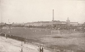 The Bangu Football Grounds: Central Railway, 1914 av Unbekannt
