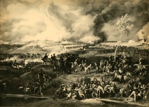 Slaget ved Borodino, 7. september 1812, 1921. av Unbekannt