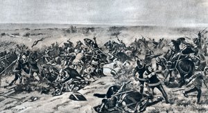 Slaget ved Crecy, 26. august 1346, 1910 av Unbekannt