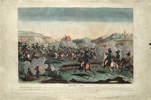 Slaget ved Jena, ca 1806 av Unbekannt