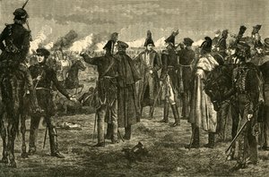 Slaget ved Leipzig, 1813, 1890. av Unbekannt