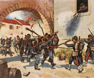 Slaget ved Sedan, 1. september 1870, 1936. av Unbekannt