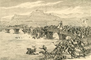 Slaget ved Stirling Castle, 1297 1890. av Unbekannt