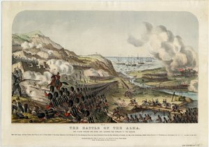 Slaget ved Alma 20. september 1854, 1854 av Unbekannt