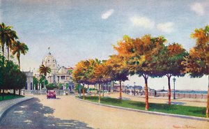 Den vakre Beira Mar Drive - nærmer seg det storslåtte Monroe Palace, 1914 av Unbekannt