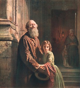 Den blinde tiggeren, 1853, c1902. av Unbekannt