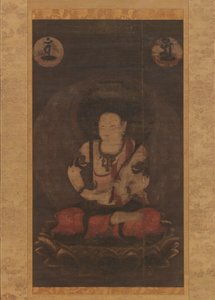 T Bodhisattva Manjushree Manju Basatsu, 1200-tallet. av Unbekannt