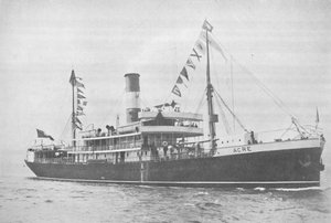 Den brasilianske Lloyd s.s. Acre., 1914 av Unbekannt