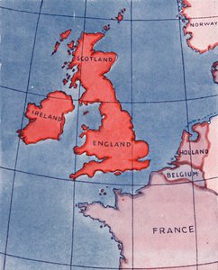 De britiske øyer og Frankrike, Belgia og Holland ved middagstid midt på sommeren, 1935 av Unbekannt