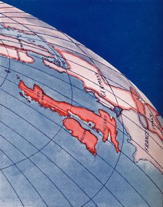 De britiske øyer og Nord-Europa kl. 18.00 på midtsommerdagen, 1935 av Unbekannt