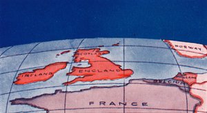 De britiske øyer og Nord-Europa ved middagstid midt på vinteren, 1935 av Unbekannt