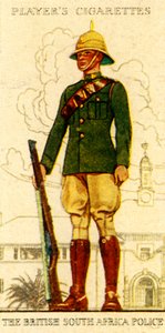 Det britiske Sør-Afrika-politiet, 1936. av Unbekannt