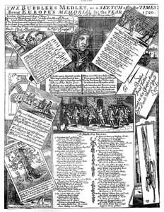 The Bubblers Medley, or a Sketch of the Times, 1720 av Unbekannt