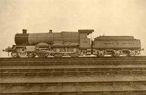 Caerphilly Castle 4-6-0, Great Western Railway, 1930. av Unbekannt