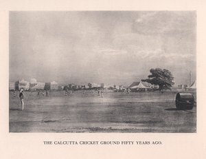 The Calcutta Cricket Ground, India, 1861 1912 av Unbekannt
