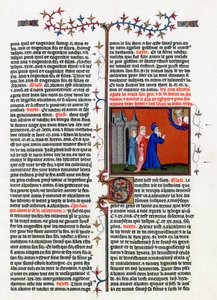 The Call of Abraham, tidlig på 1400-tallet av Unbekannt
