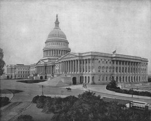 The Capitol, Washington DC, USA, c1900. av Unbekannt