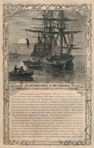 Kapteinen hang ved verftet-armen, c1870 av Unbekannt