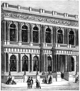 The Carlton Club, London, 1891 av Unbekannt