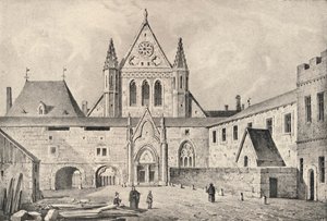 Karmelittklosteret på Rue dEnfer, Paris, 1915 av Unbekannt