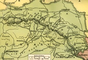 Karpatpassene, 1919. av Unbekannt