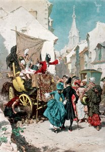 The Charlatan, 1889 av Unbekannt