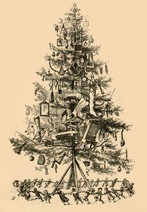 Barna danset homofilt rundt treet, 1882. av Unbekannt