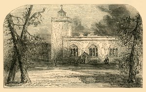 St. Peters kirke på Tower Green, c1872. av Unbekannt