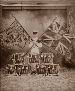 Fargene til de første kongelige Munster Fusiliers, Rangoon, Burma, 1913 av Unbekannt