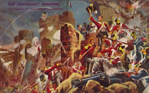 Connaught Rangers. Capture of the Citadel at Badajoz, 1812, 1939 av Unbekannt