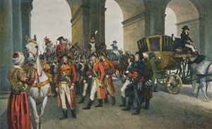 Konsulene tar Tuileriene i besittelse, 10. august 1792, 1896. av Unbekannt