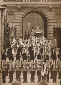 Kroningsprosesjonen til klosteret, 1937 av Unbekannt