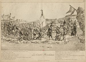 Motrevolusjonen, 1791. av Unbekannt