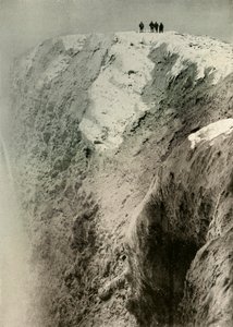 Erebus-krateret, 900 fot dypt og en halv mil bredt, 1908, 1909. av Unbekannt