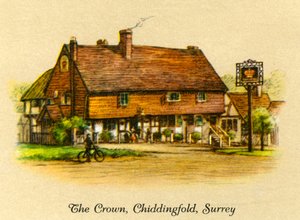 The Crown, Chiddingfold, Surrey, 1936. av Unbekannt