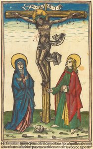 Korsfestelsen, ca. 14901500. av Unbekannt