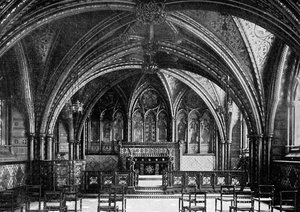 The Crypt Chapel, Westminster, c1920 av Unbekannt