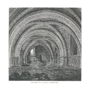 The Crypt of St. Johns, 1878 av Unbekannt