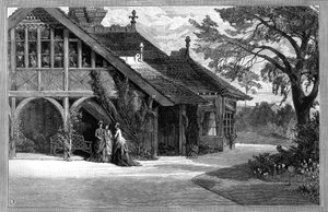 The Dairy, Sandringham, Norfolk, 1887 av Unbekannt