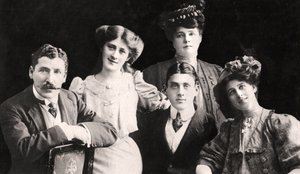 The Dare Family, tidlig på 1900-tallet av Unbekannt