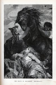 Brunhildes død, Brunehaut, 1882 av Unbekannt